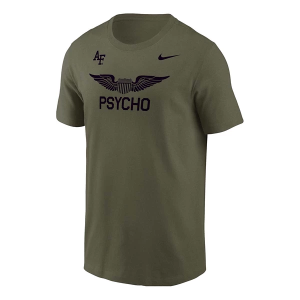 Air Force Falcons Nike Psycho T-Shirt XLarge Olive