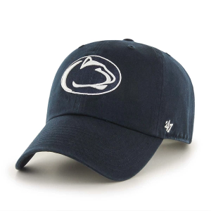 Penn State Nittany Lions 47 Brand Clean Up Adjustable Hat One Size Navy