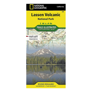 National Geographic Lassen Volcanic National Park Map