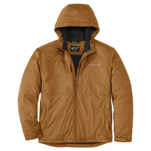 Men's Carhartt Rugged Flex Relaxed Fit Lightweight Stretch Jacket Medium Carhartt Brown