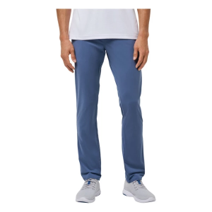 Men's TravisMathew Open To Close Tech Knit Golf Pants 33 Bering Sea Regular