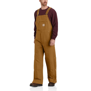 Men's Carhartt Loose Fit Firm Duck Insulated bibs-coveralls