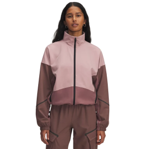 Women's Under Armour Unstoppable Jacket Medium Tourmaline Pink / Maroon Mist / Black