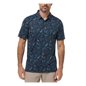 Men's TravisMathew Relationship Status Polo Medium Titan