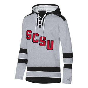 St. Cloud State Huskies Champion Hoodie Medium Grey Heather/Black