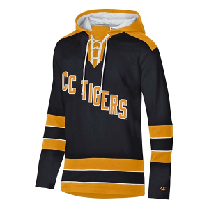 Colorado College Tigers Champion Hoodie XLarge Black/Gold