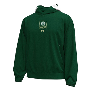 Colorado State Rams Under Armour Hoodie Small Forest