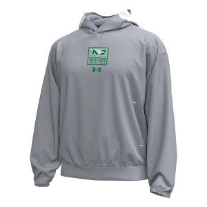 North Dakota Fighting Hawks Under Armour Hoodie Medium Grey