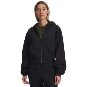 Women's Under Armour Icon Vida Fleece Full Zip Small Black