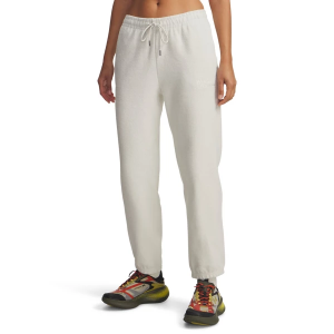 Women's Under Armour Icon Terry Joggers Large White Regular