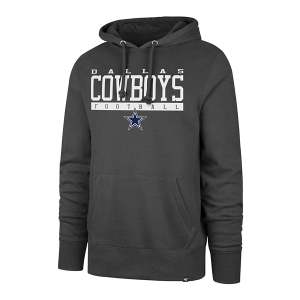 Dallas Cowboys 47 Brand 2025 Sideline Block Hoodie XLarge Charcoal