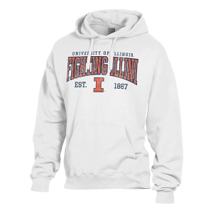 Gear For Sports Illinois Fighting Illini ComfortWash Fleece Hoodie