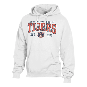 Auburn Tigers Gear For Sports Hoodie XLarge White