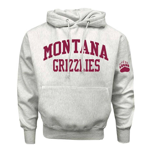 Montana Grizzlies Signature Concepts Hoodie 2XLarge Silver