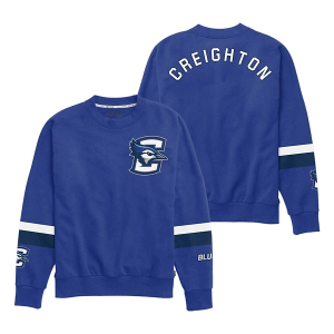 Creighton Bluejays League Collegiate Women's Crew XLarge Royal
