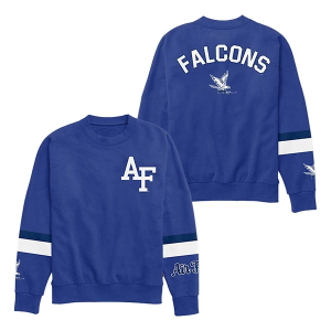 Air Force Falcons League Collegiate Women's Crew XLarge Royal