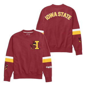 Iowa State Cyclones League Collegiate Women's Crew XLarge Crimson