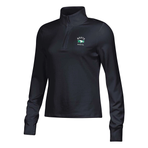 North Dakota Fighting Hawks Under Armour Women's Safety 1/4 Zip 2XLarge Black