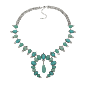 The Jewelry Group Lainey Wilson Stone Squash Blossom Necklace