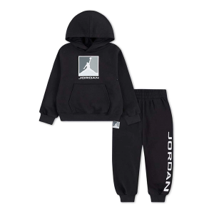 Jordan Essentials Baseline Fleece Set Toddler 2T Black
