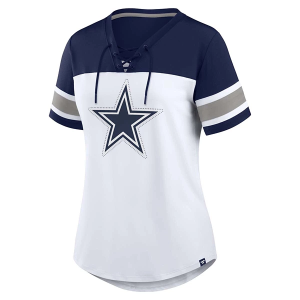 Women's Dallas Cowboys Fanatics Athena Fashion T-Shirt Large White