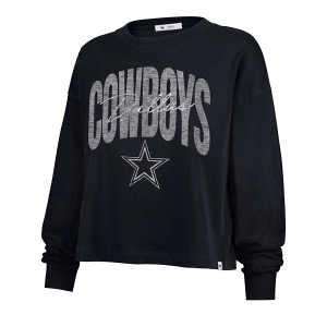 Women's Dallas Cowboys 47 Brand Muse Crewneck Small Navy