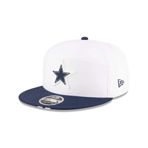 Dallas Cowboys New Era 2025 Training Camp 9Fifty Snapback Hat One Size White