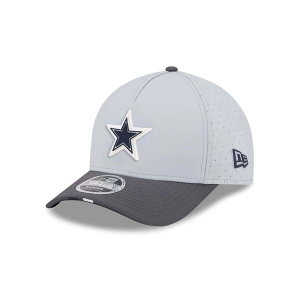 Dallas Cowboys New Era 2025 Training Camp 9Forty Adjustable Hat One Size Grey