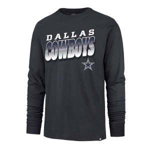 Dallas Cowboys 47 Brand Polished Long Sleeve T-Shirt XLarge Navy