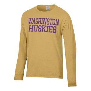 Washington Huskies Gear For Sports Third Rock ComfortWash T-Shirt 2XLarge Artisan Gold