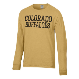 Colorado Buffaloes Gear For Sports Third Rock ComfortWash T-Shirt 3XLarge Yellow