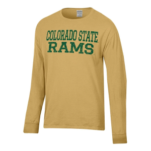 Colorado State Rams Gear For Sports Third Rock ComfortWash T-Shirt 2XLarge Yellow