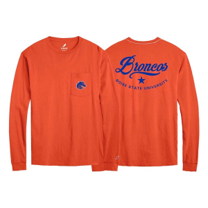 Boise State Broncos League Collegiate All American T-Shirt Large Orange