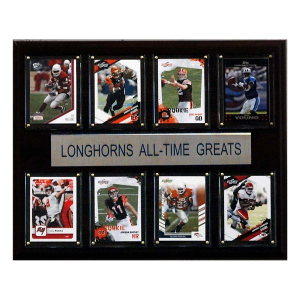 C and I Collectables Inc Texas Longhorns All-Time Greats Plaque