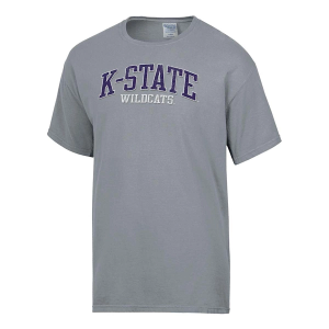 Kansas State Wildcats Gear For Sports Demo ComfortWash T-Shirt Large Concrete