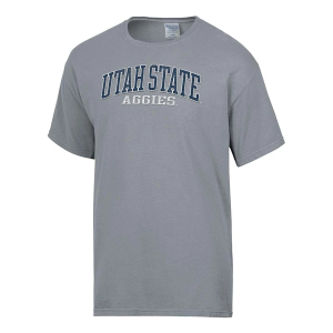 Utah State Aggies Gear For Sports Demo ComfortWash T-Shirt Large Concrete