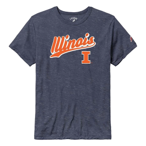 Illinois Fighting Illini League Collegiate Victory Falls T-Shirt XLarge Navy
