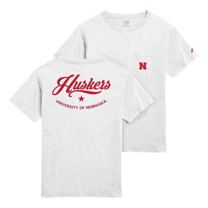 Nebraska Cornhuskers League Collegiate All American T-Shirt Small Ash