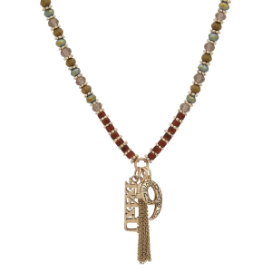 The Jewelry Group Lainey Wilson 4x4 Charm Convertible Necklace