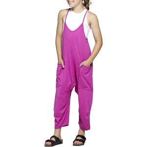 Girls' Fornia Yoga Romper 6 Pink