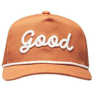 Men's Good Good Golf Good Loop Golf Snapback Hat One Size Umber Cream