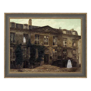 Petal Lane Haunted Mansion Print