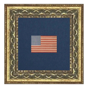 Petal Lane Gingham flag Print