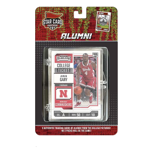Star Card Surprise Nebraska Cornhuskers Alumni Trading Card Pack