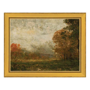 Petal Lane Autumn Trees Print