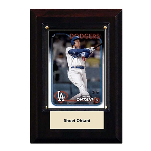 C and I Collectables Inc Los Angeles Dodgers Shohei Ohtani Trading Card Plaque
