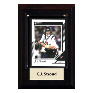 C and I Collectables Inc Houston Texans C. J. Stroud Trading Card Plaque