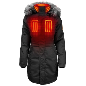 Women's ActionHeat 5V Battery Parka 2XLarge Black