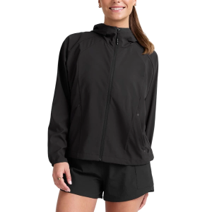 Women's Beyond Yoga Cross Country Packable Jacket Large Black