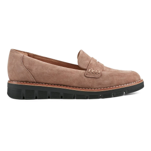 Women's Easy Spirit Velia Loafers Wide 10 Taupe